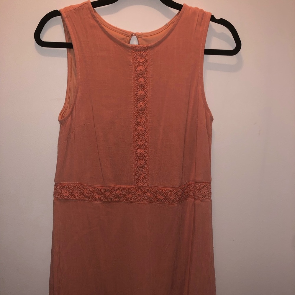 Peach Dress